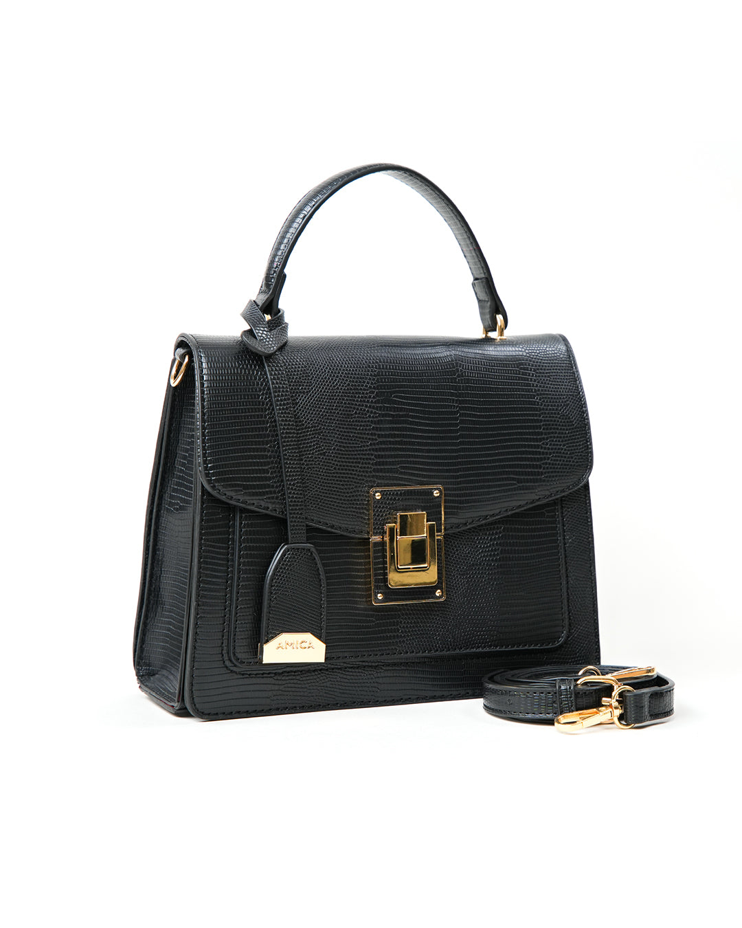 Amica Emma Black Mini Bag