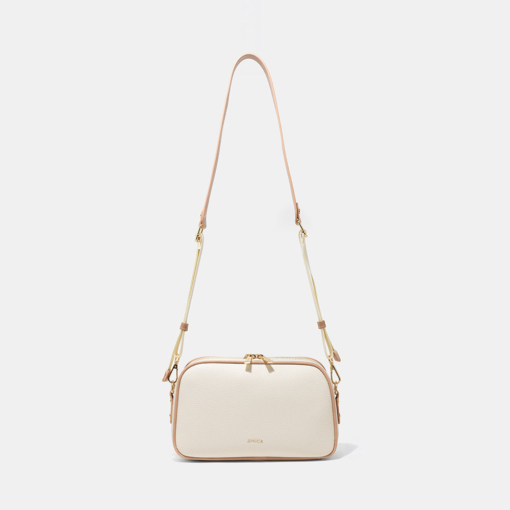 Amica Diletta Crossbody Bag - White