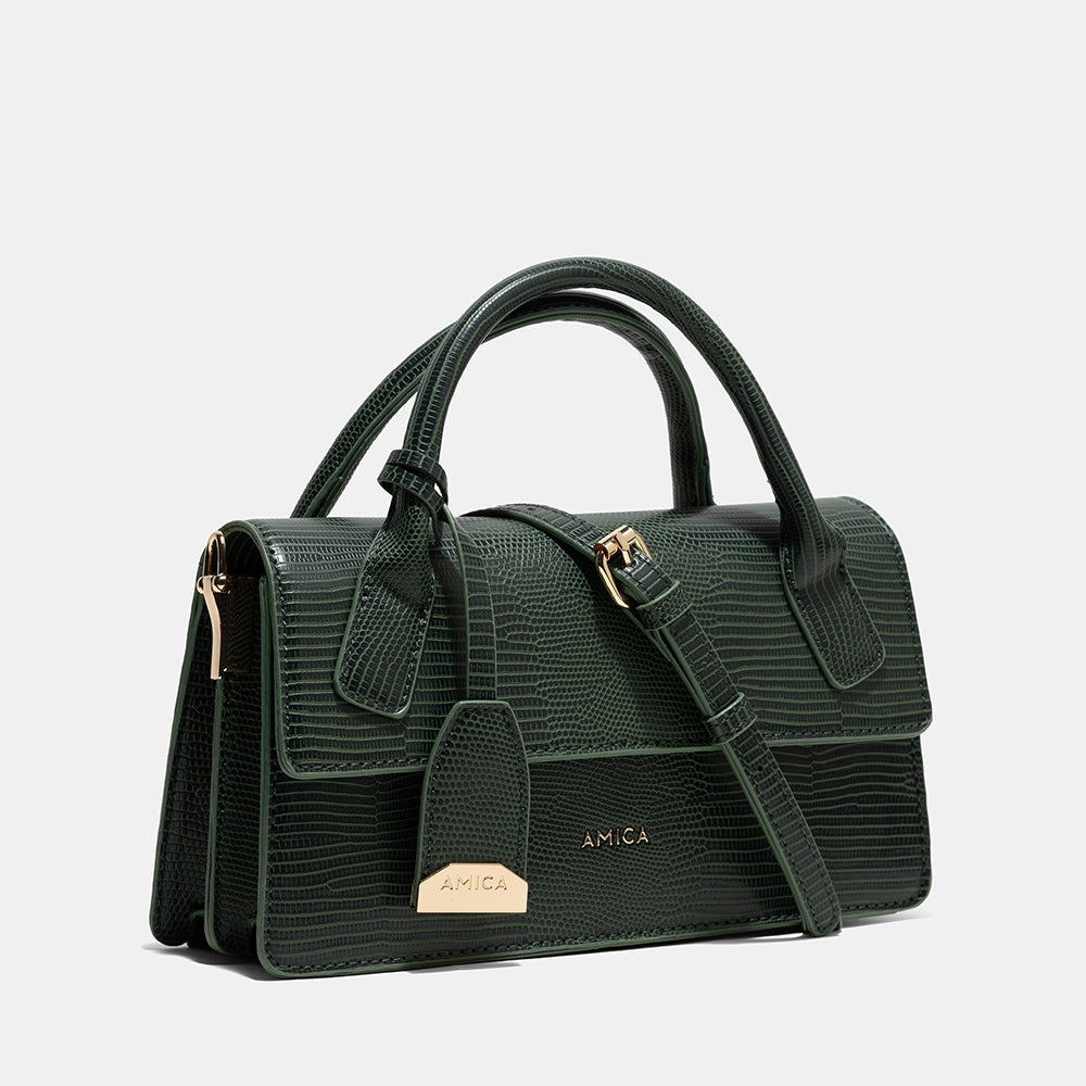 Amica Mia 黑色迷你肩背包