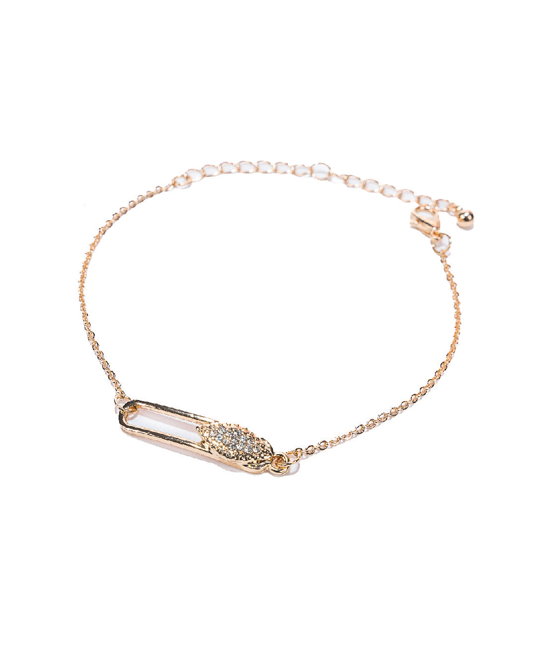 Amica Light Gold Metallic Gold-Plated Bracelet (Pack of 3)