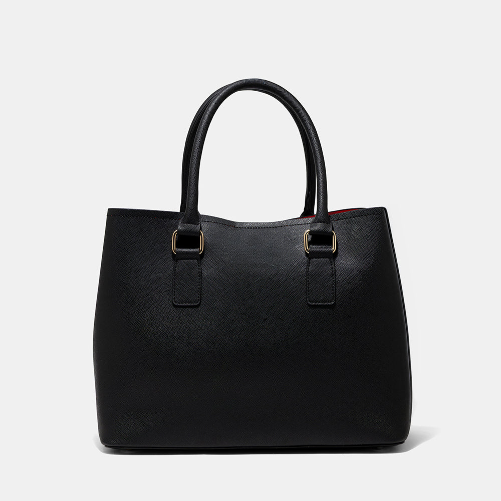 Amica Amalia Black Tote Bag
