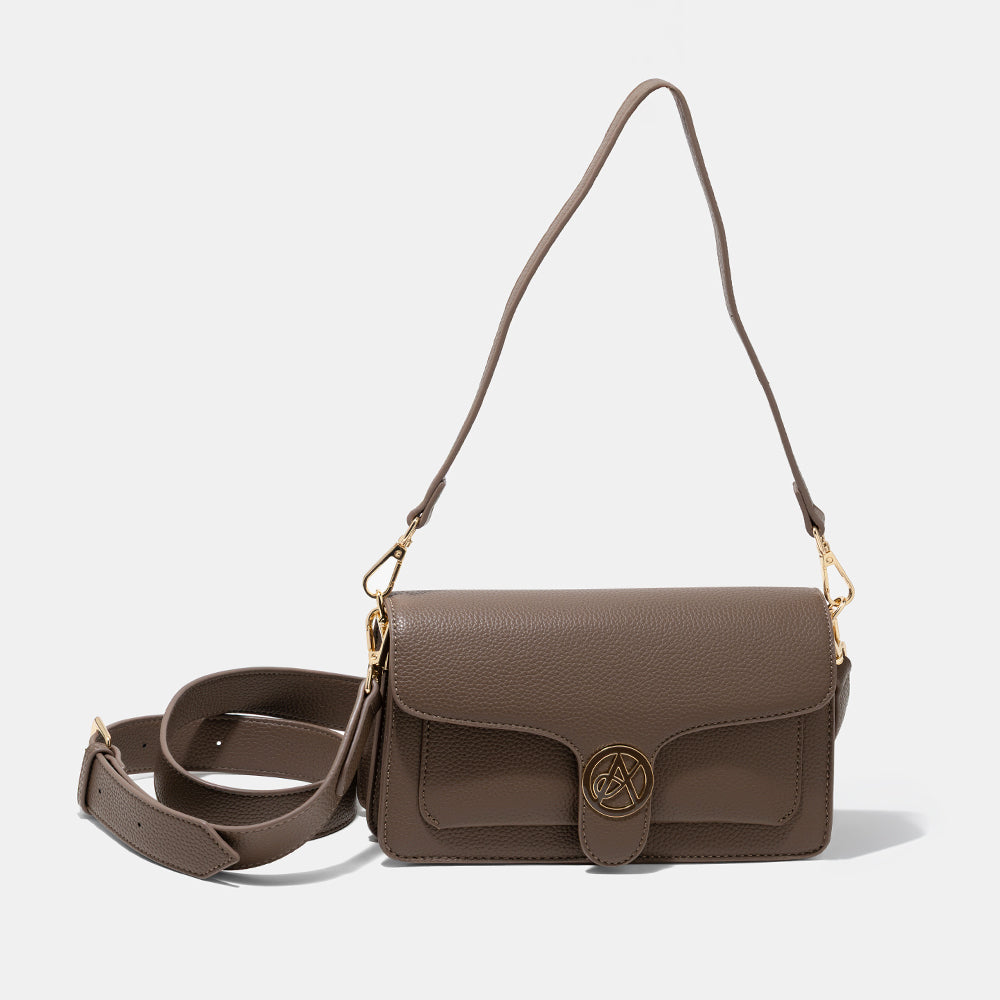 Amica Ami Crossbody/Shoulder Bag For Women - Taupe