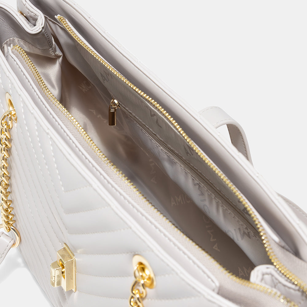 Amica Dulce Handbag - Stone