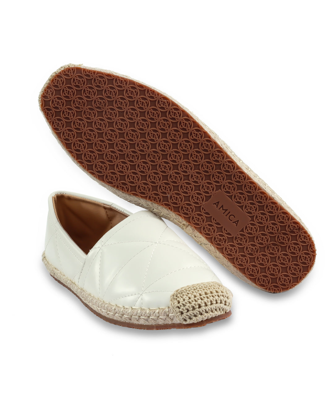 Amica Alberta White Espadrilles