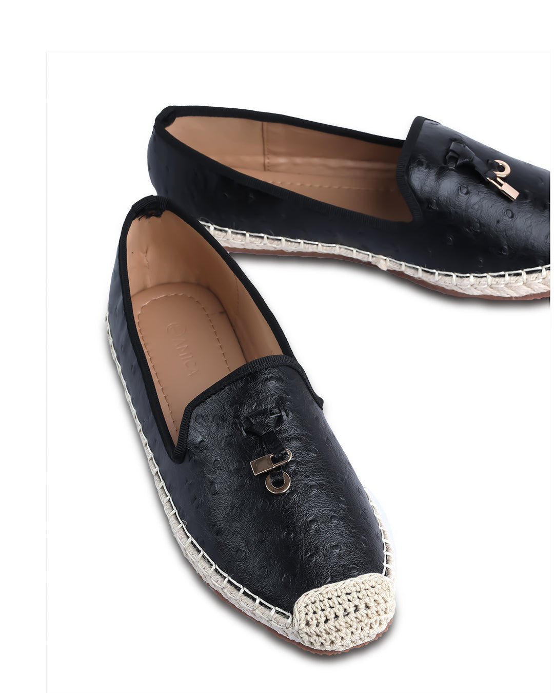 Amica Black Espadrilles