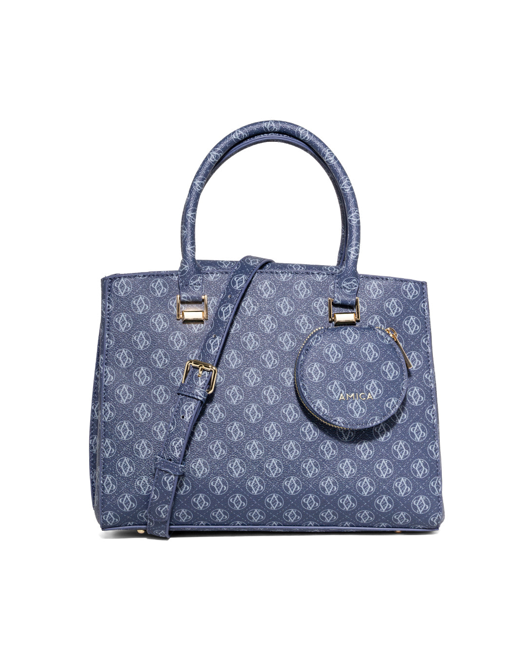 Amica Hera Navy Blue Handbag