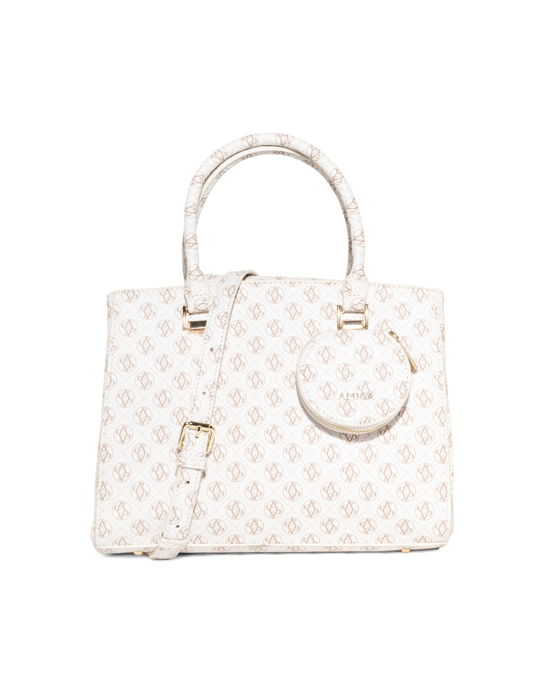 Amica Hera Ivory Handbag