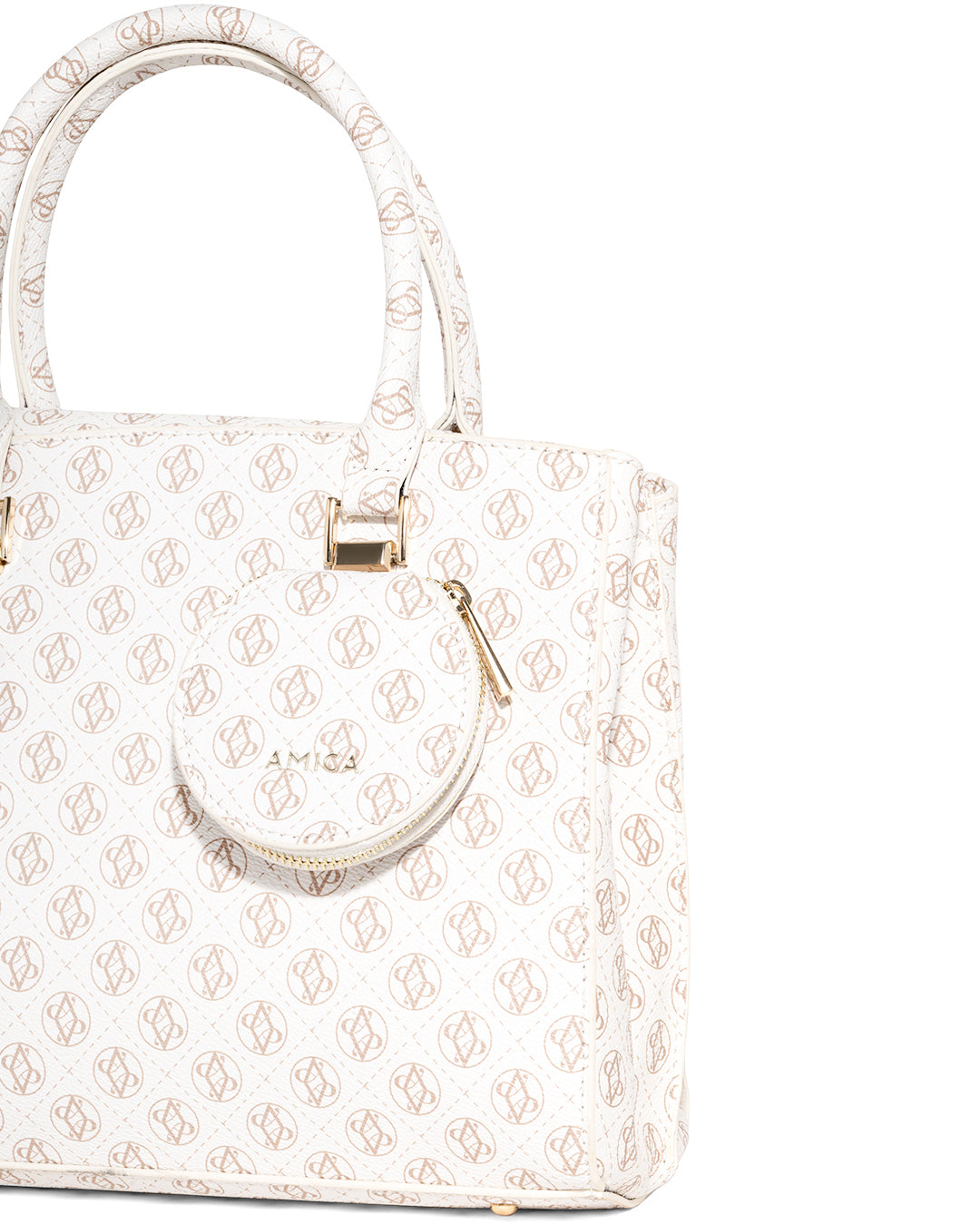 Amica Hera Ivory Handbag