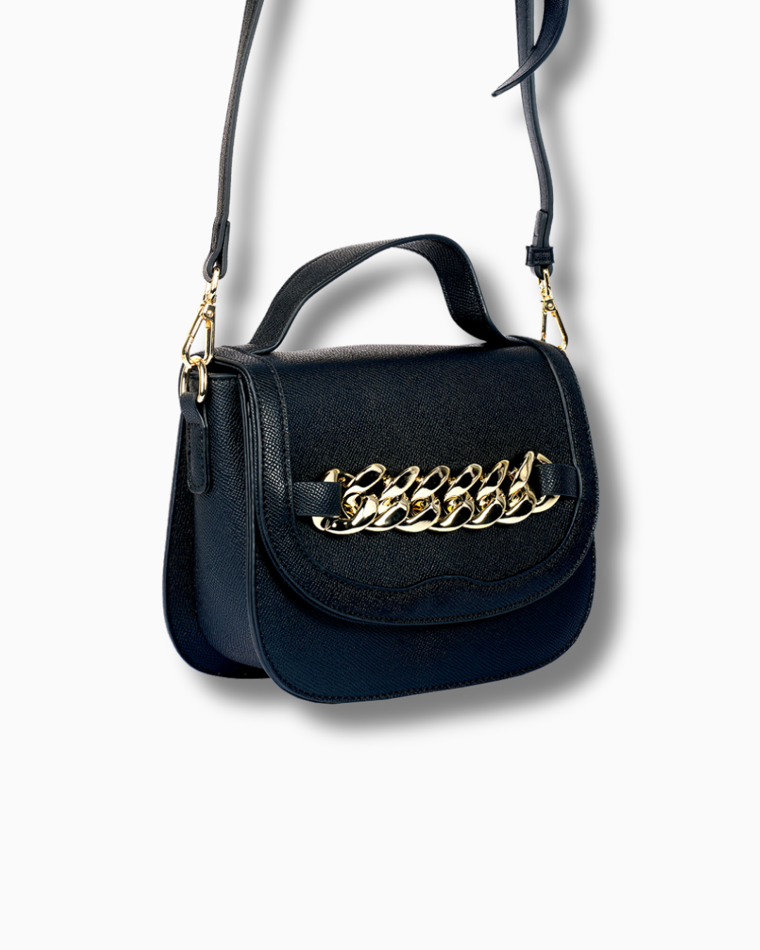Amica Caren Black Ladies Crossbody Bag