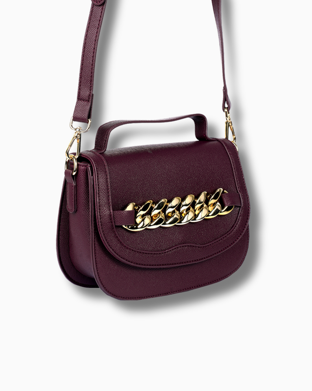 Amica Caren Cherry Red Ladies Crossbody Bag