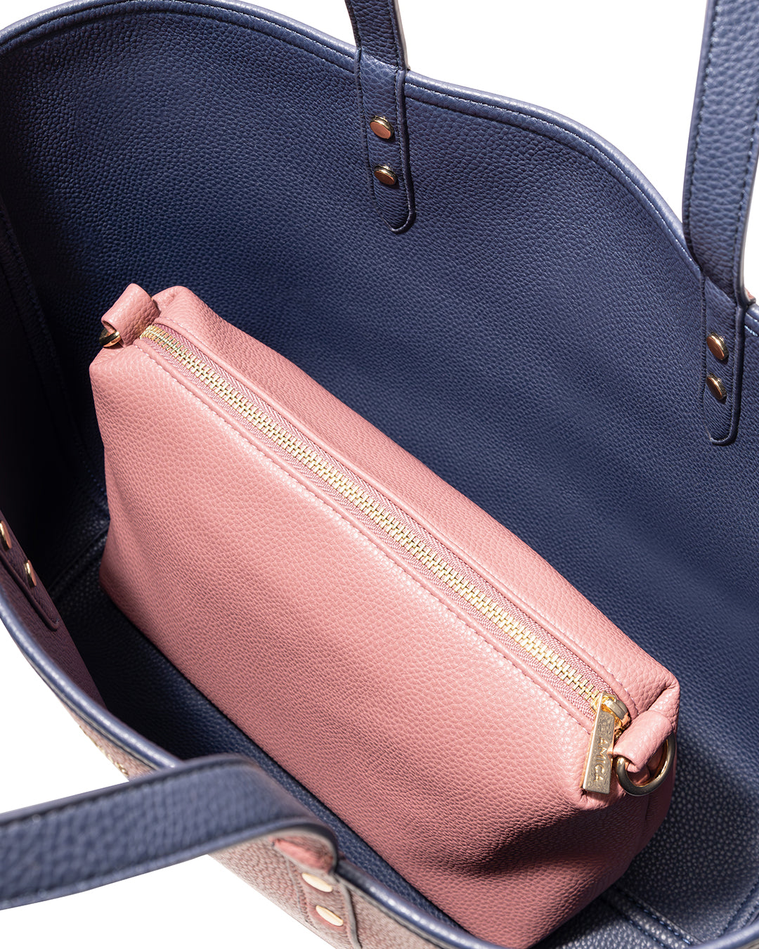 AMICA Leonie Reversible Tote Bag for Women – Blue/Pink