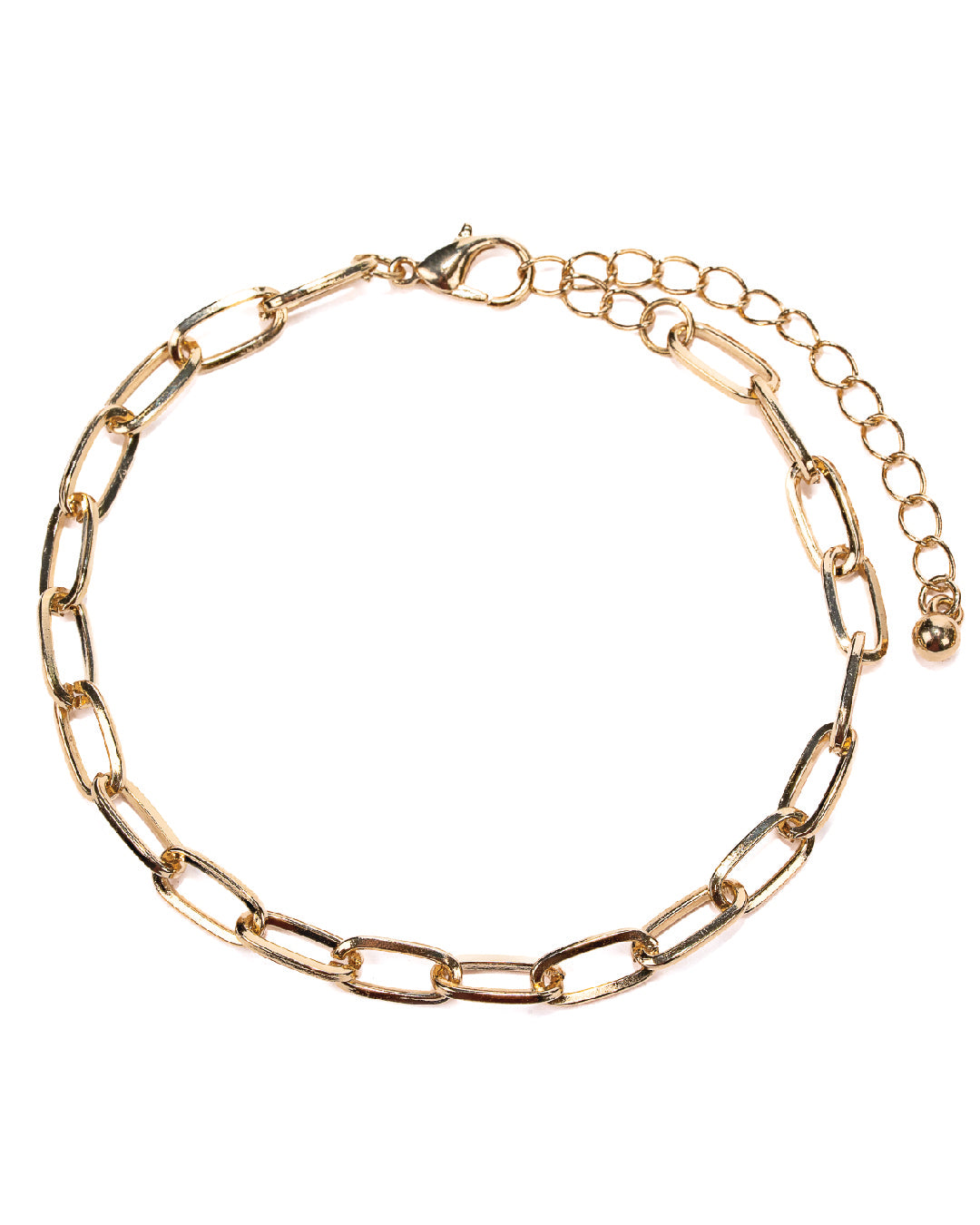 Amica Light Gold Metallic Gold-Plated Bracelet (Pack of 3)