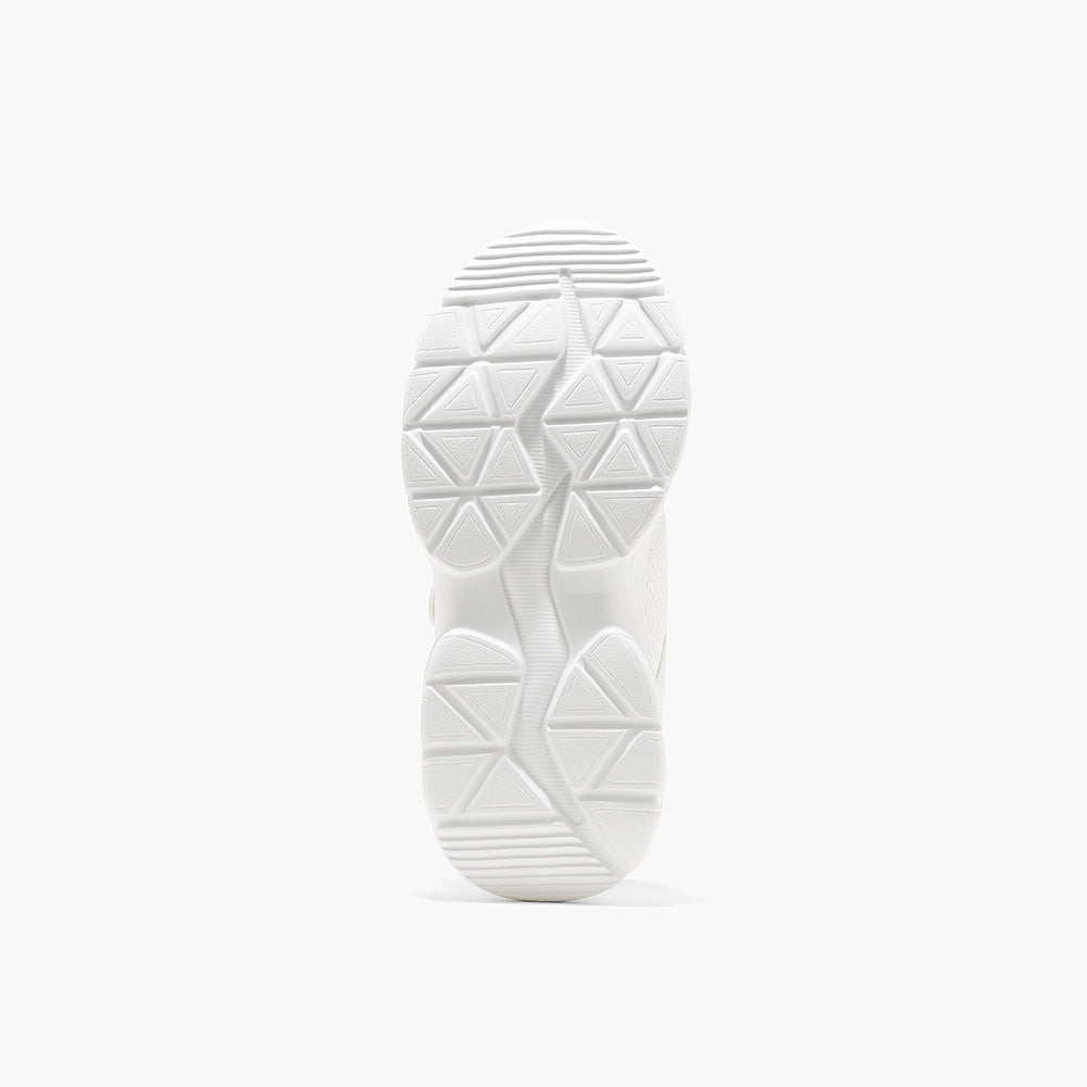 Amica Single Velcro Sports Shoes - White