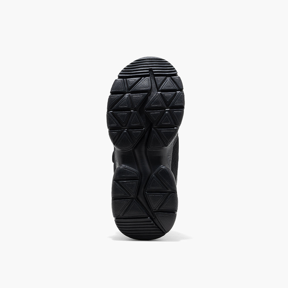 Amica Single Velcro Sports Shoes - Black