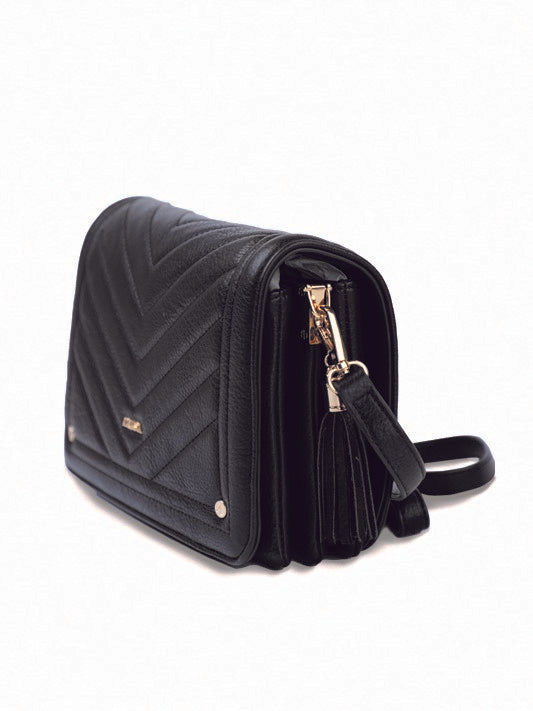 Amica Camila Black Crossbody Bag