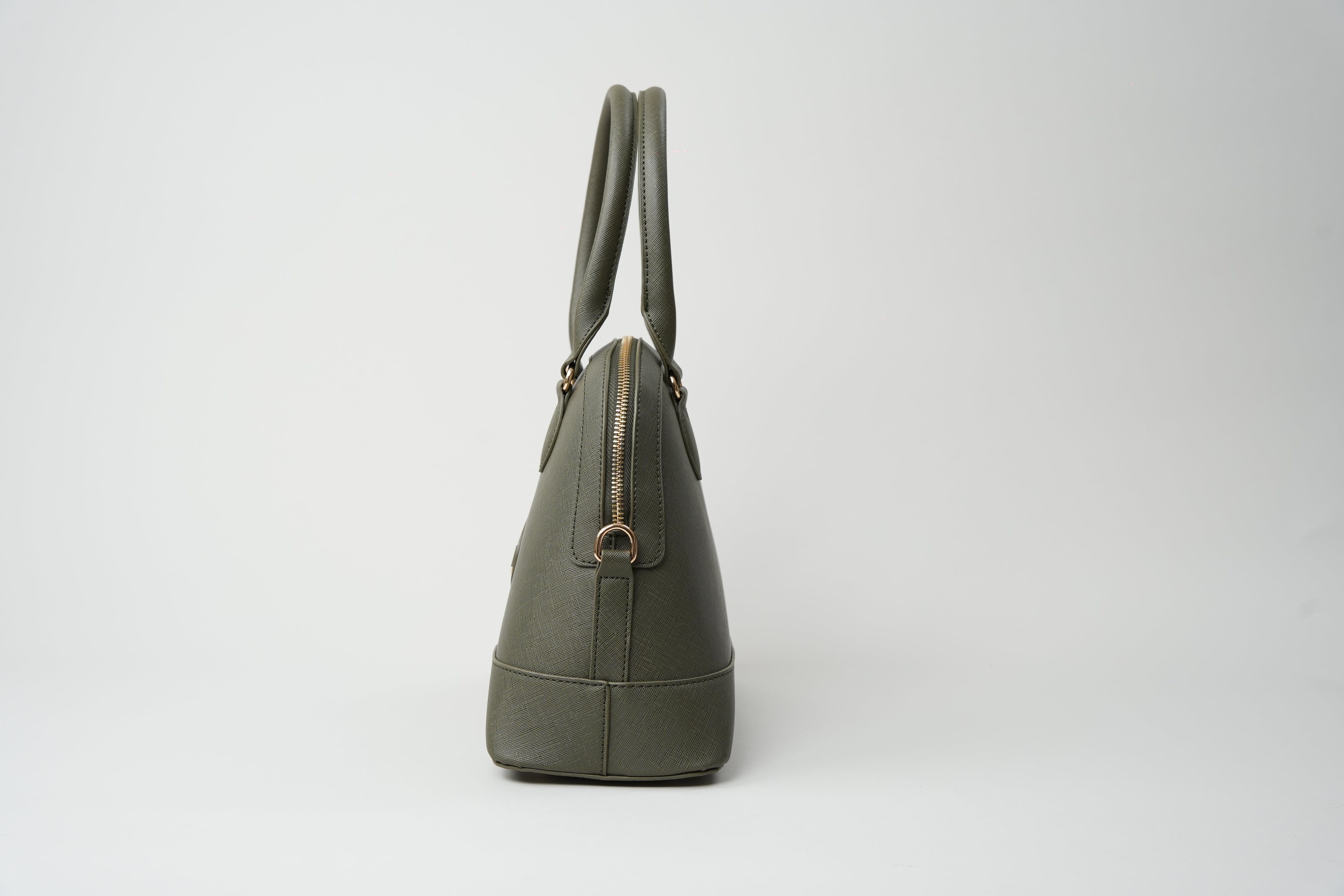 AMICA Evita Green Ladies Handbag