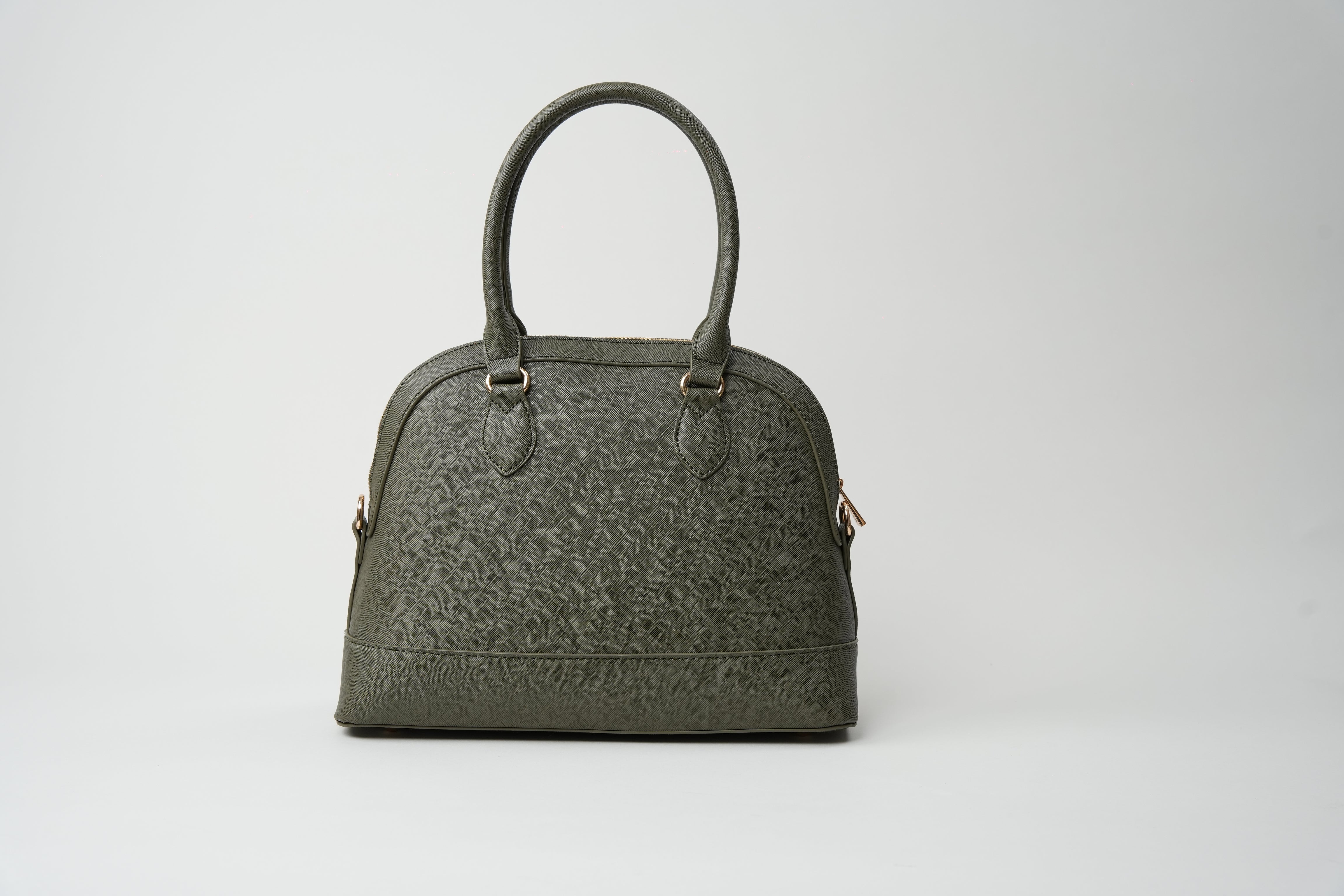 AMICA Evita Green Ladies Handbag
