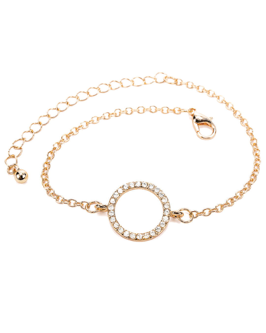 Amica Light Gold Metallic Gold Plated Bracelet - 3 sets