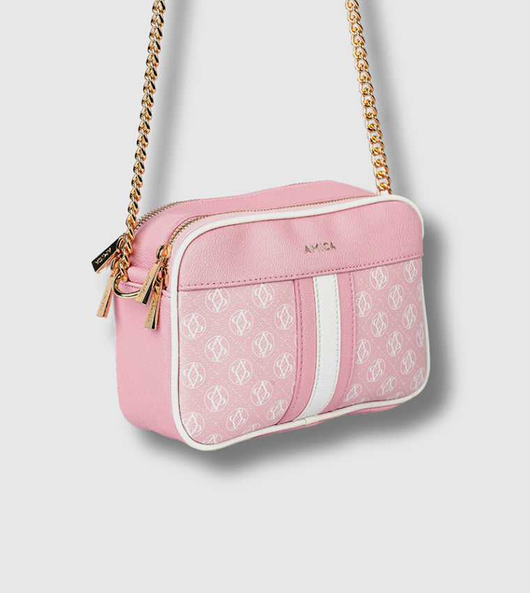 Amica Lois Blush Pink Crossbody Bag
