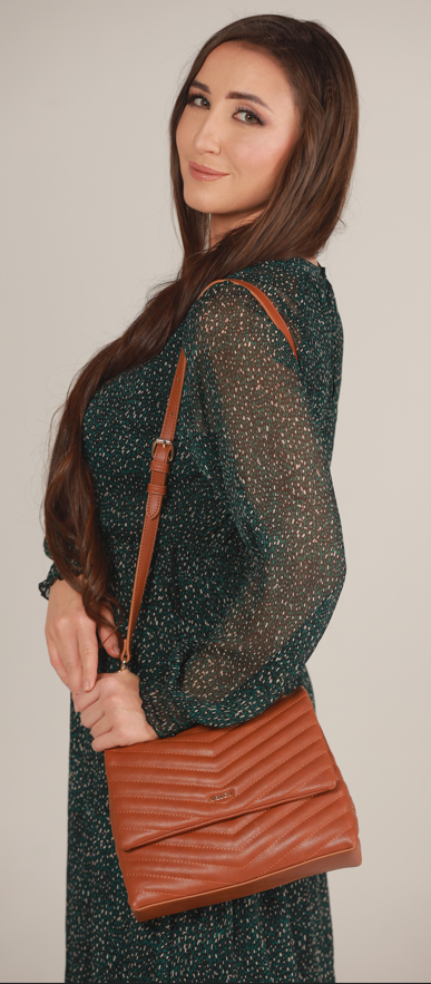Amica Julia Tan Crossbody Bag