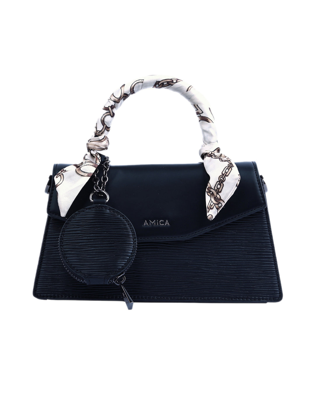 Amica Noemi Black Ladies Mini Bag