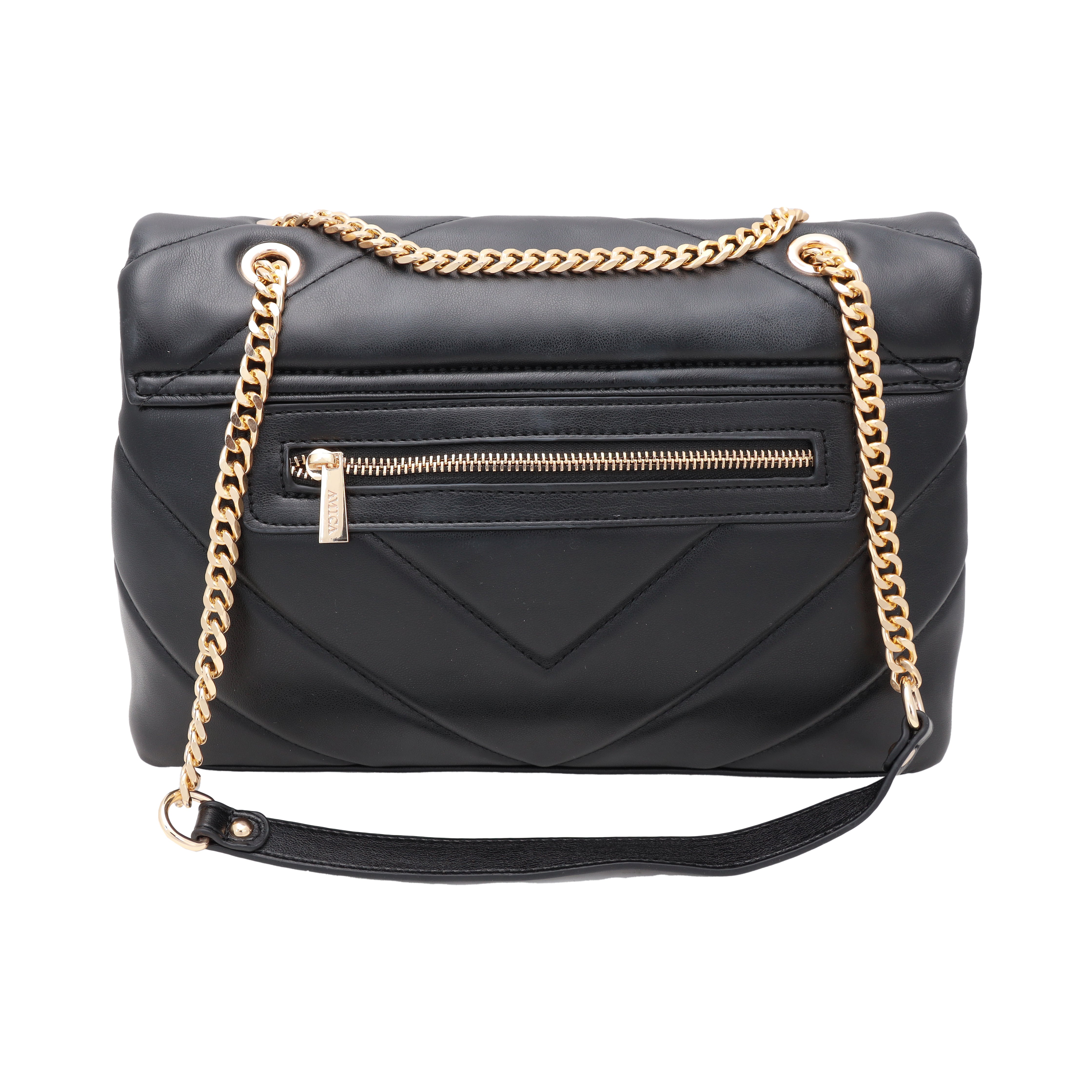 Amica Adelina Black Crossbody Bag