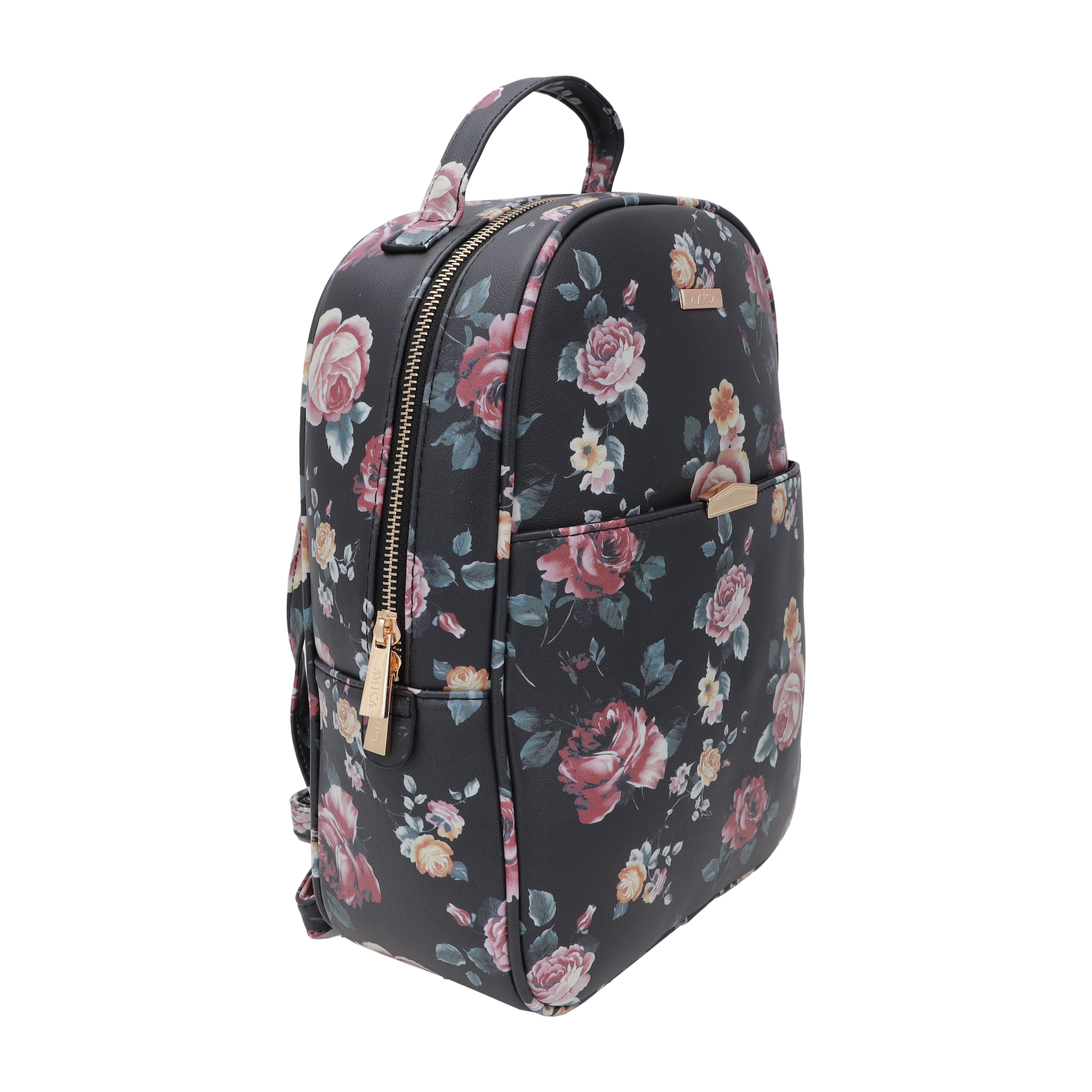 Amica Carmen Black/Pink Backpacks