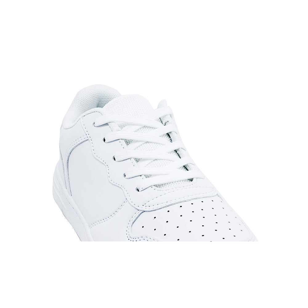 AMICA White Lace-up Sneakers