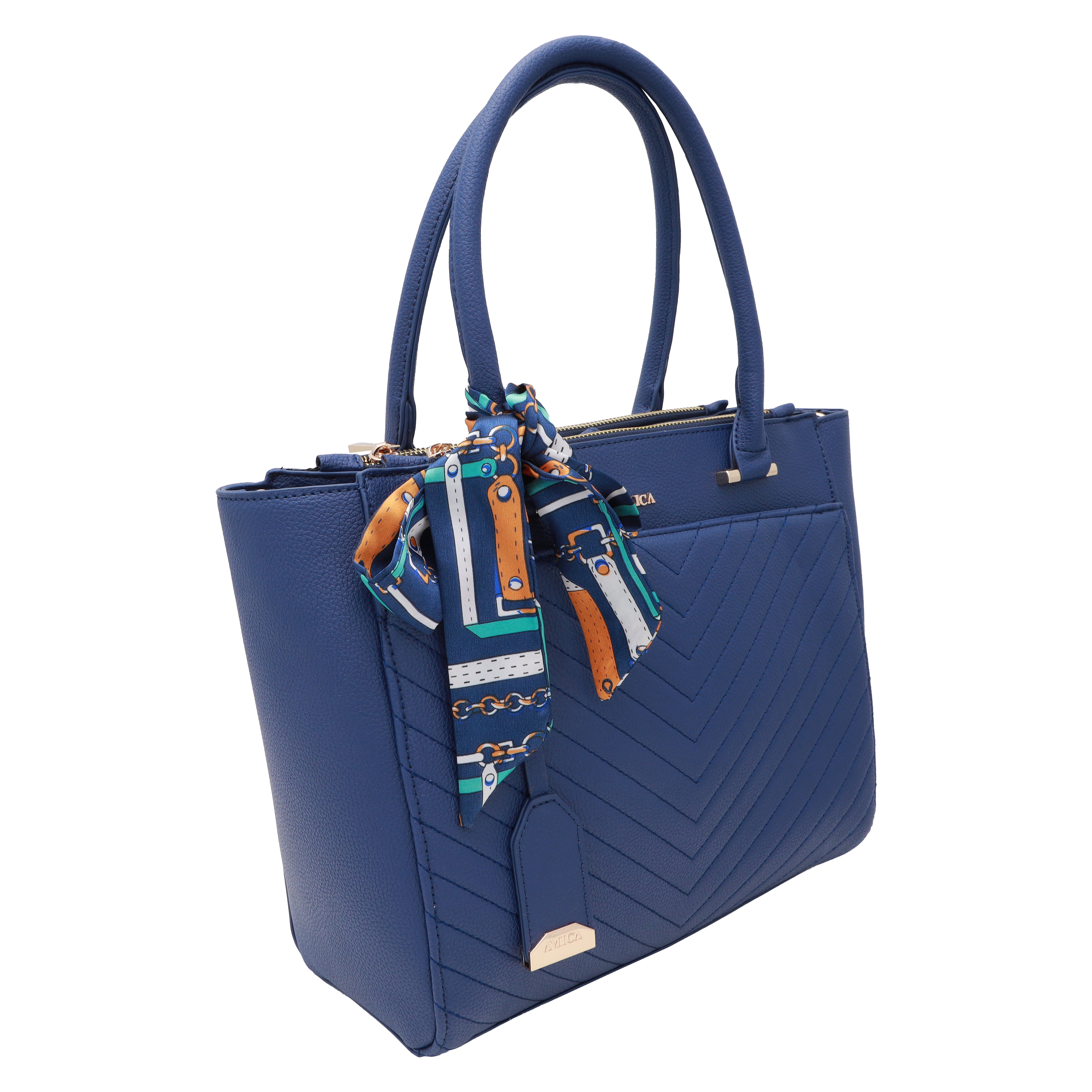 AMICA Regina Navy Blue Handbag