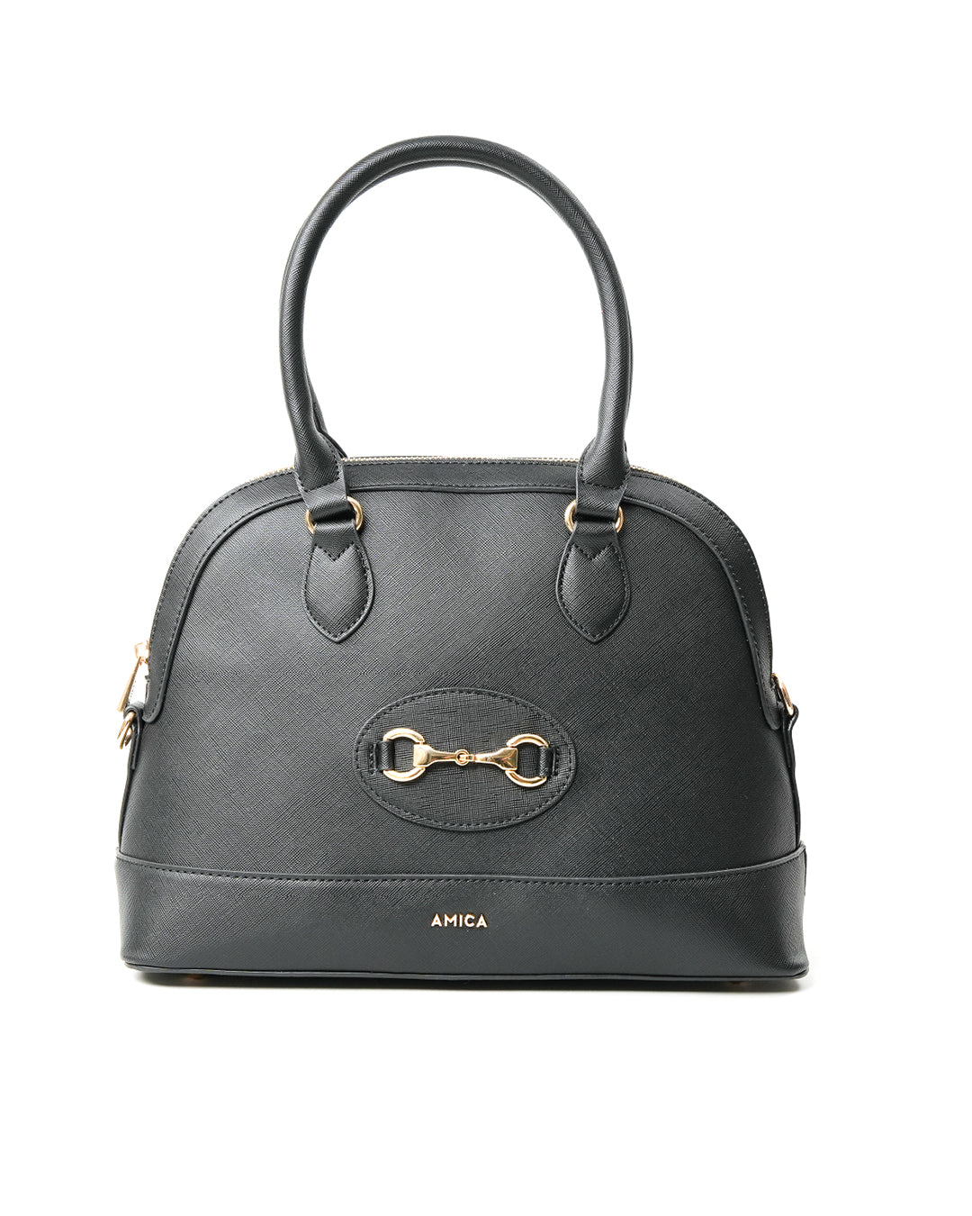 AMICA Evita Black Ladies Handbag