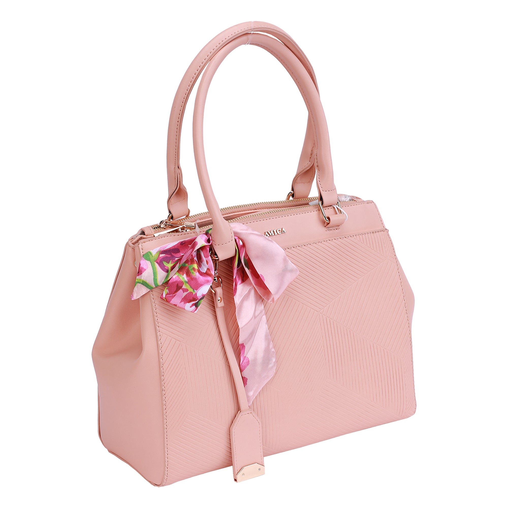 AMICA Belkis Peach Ladies Handbag