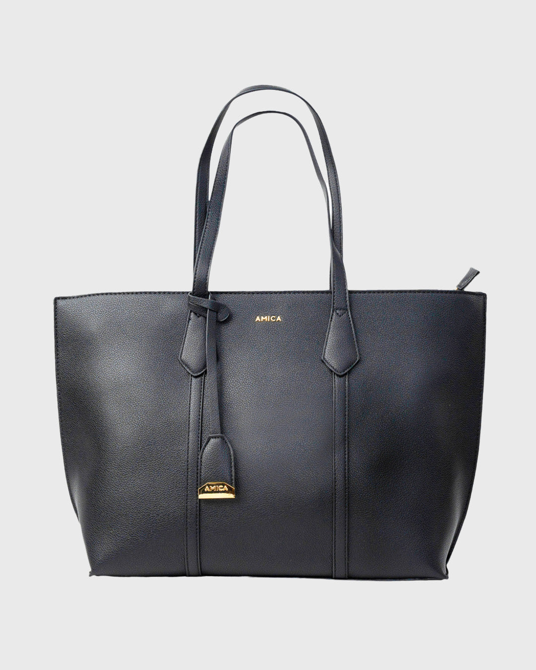 Amica Marcia Black Tote Bag