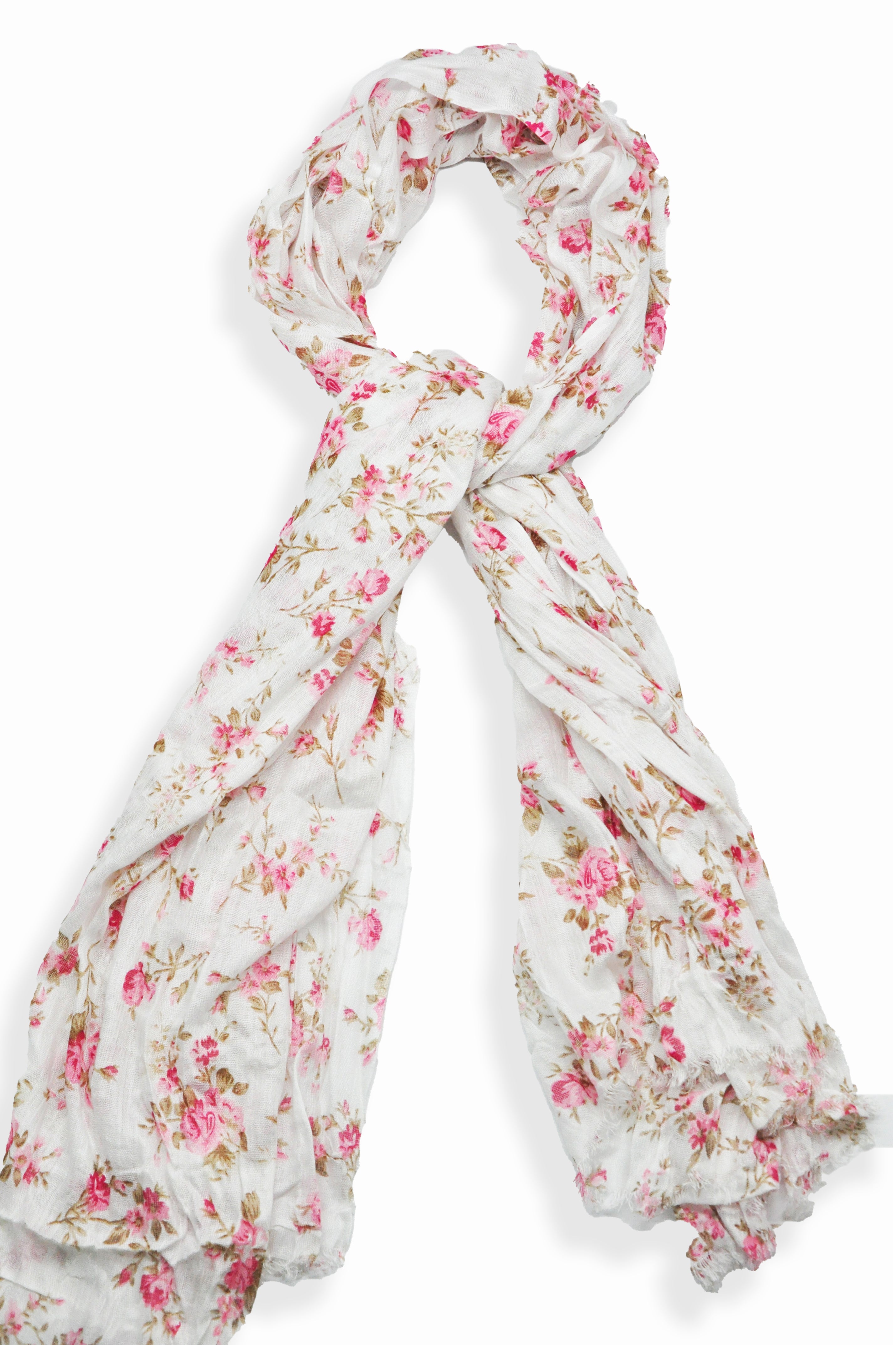 AMICA Pink & Beige Scarf