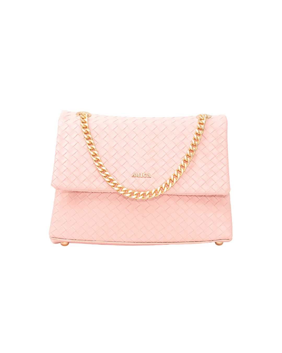 Amica Kelly Pink Crossbody Bag