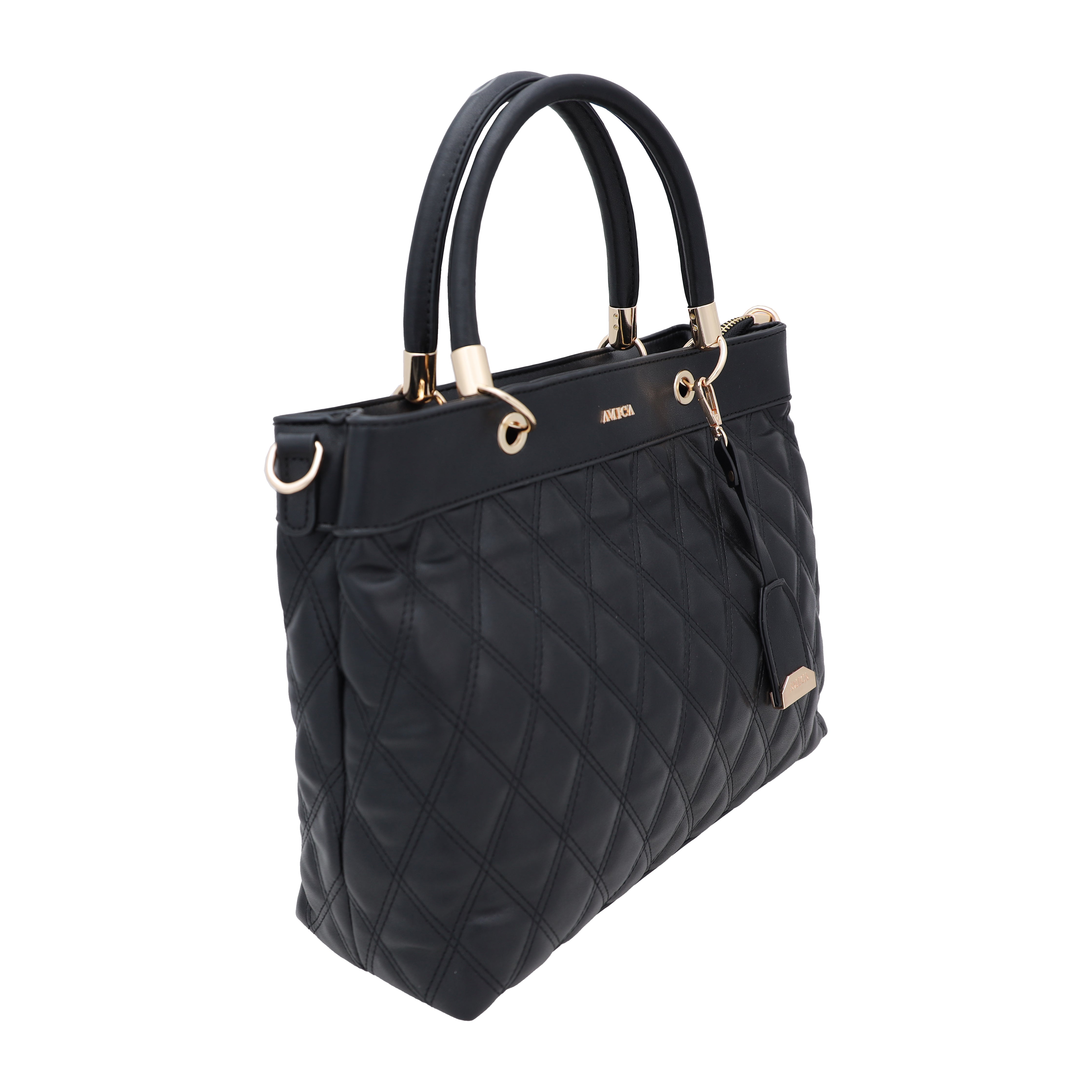 AMICA Belinda Black Ladies Handbag