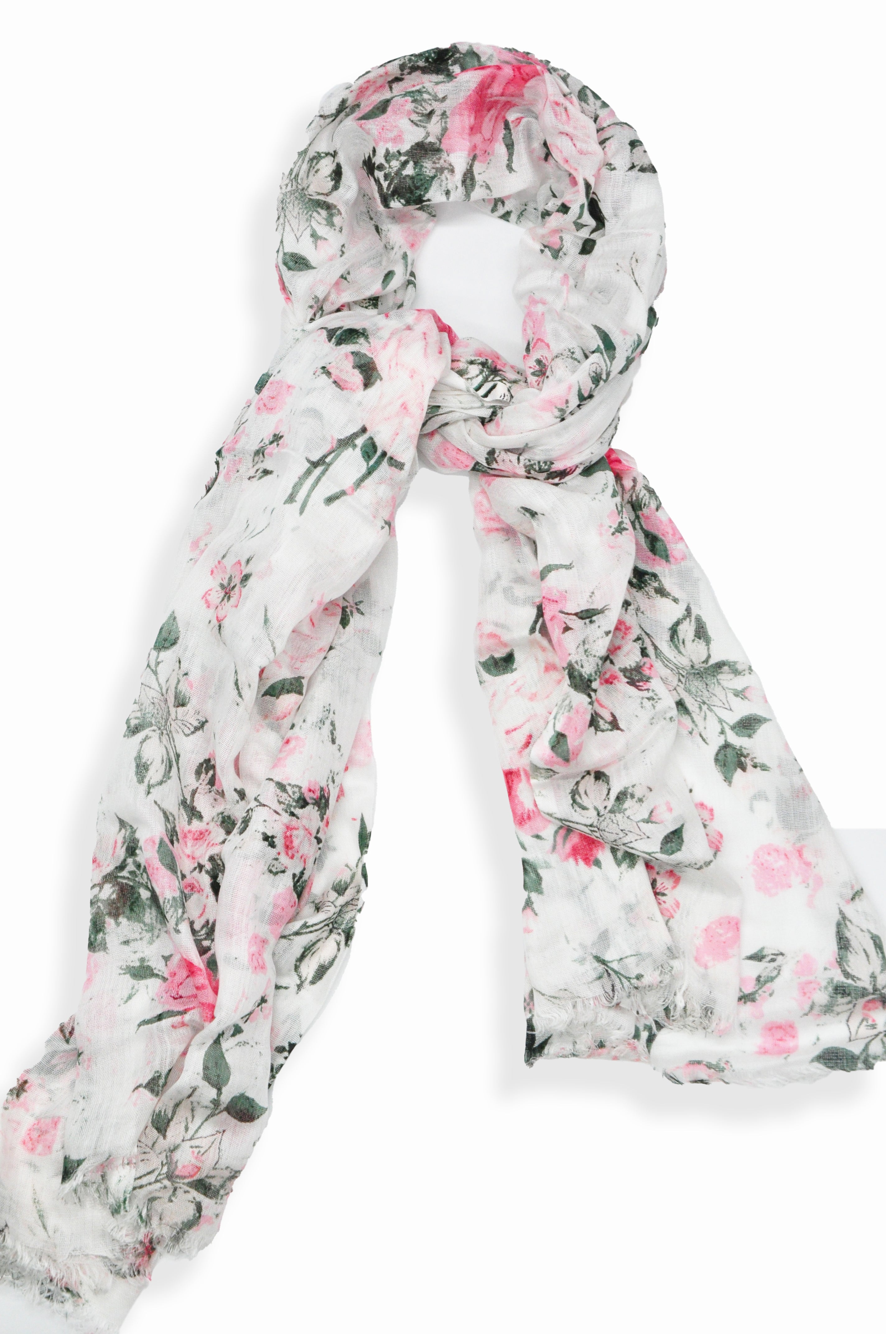 AMICA Beige/pink Ladies Scarf