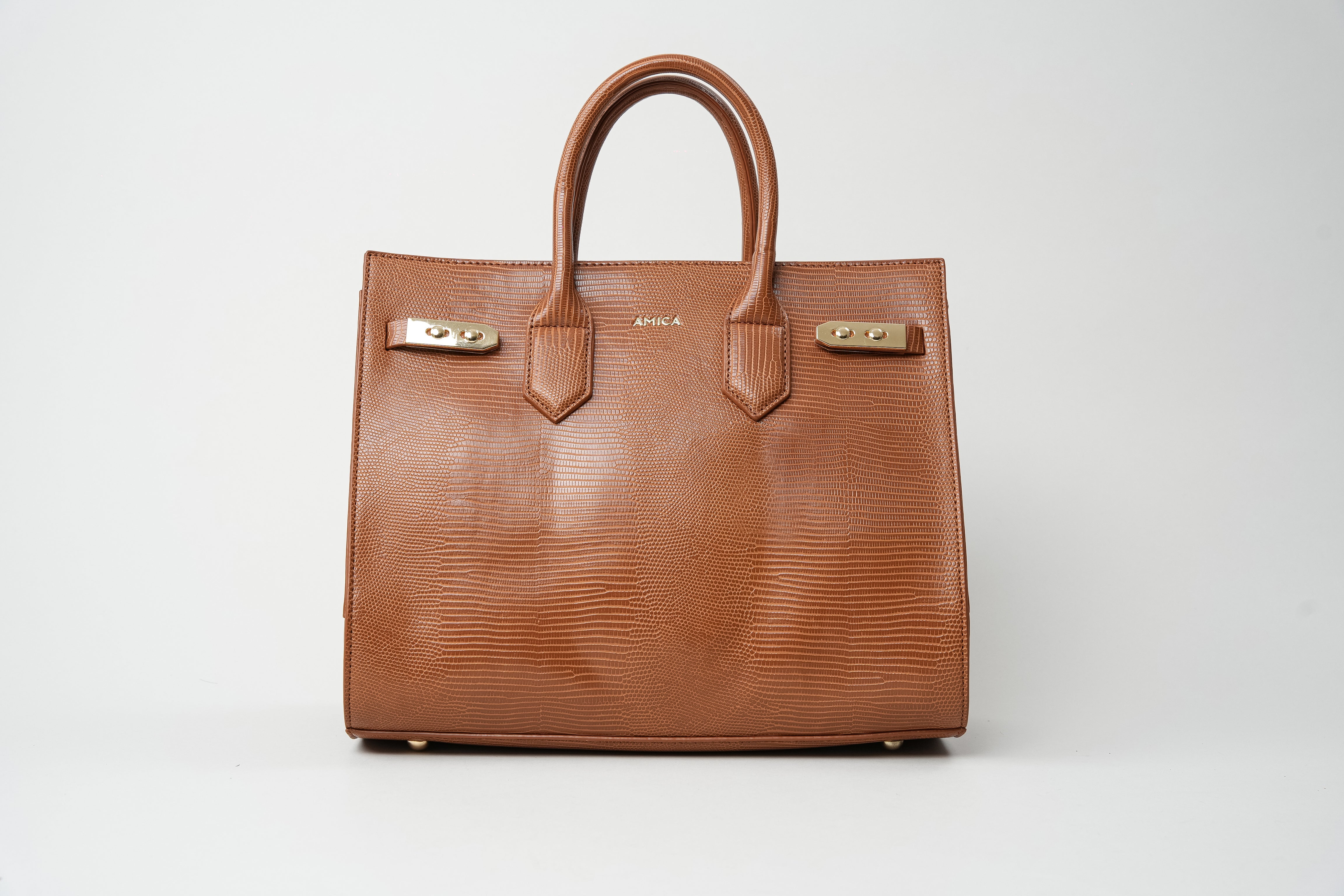 AMICA Mattea Tan Ladies Handbag