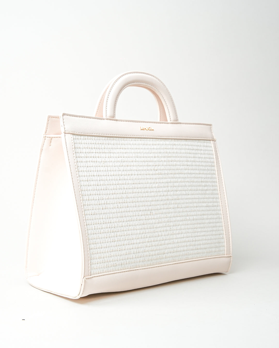 Amica Lena White Tote Bag