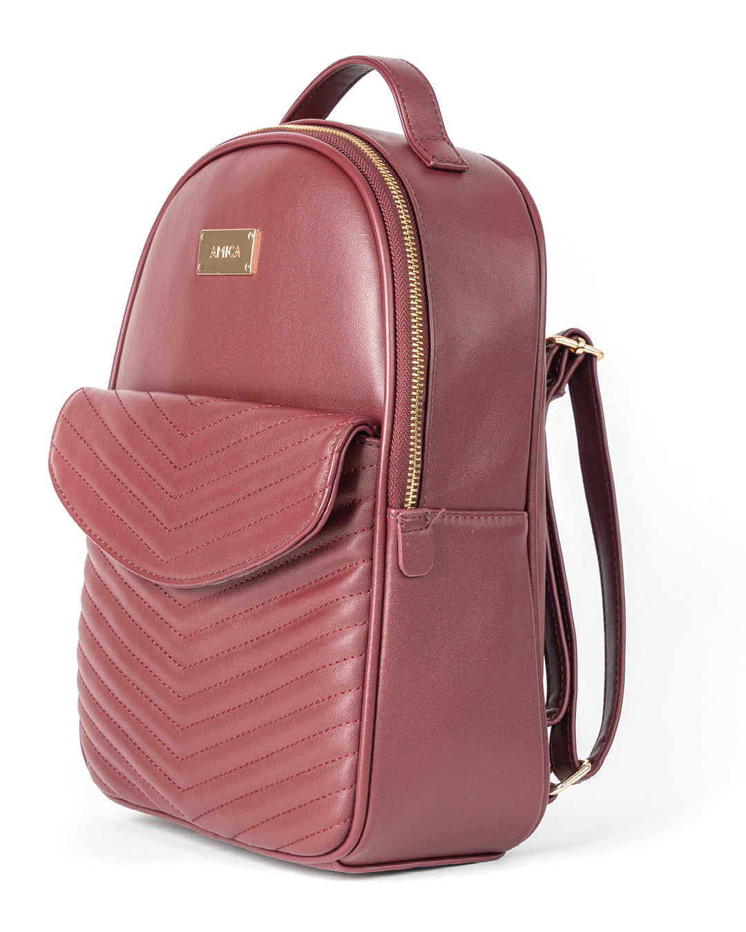 Amica Luz plum Red Backpacks