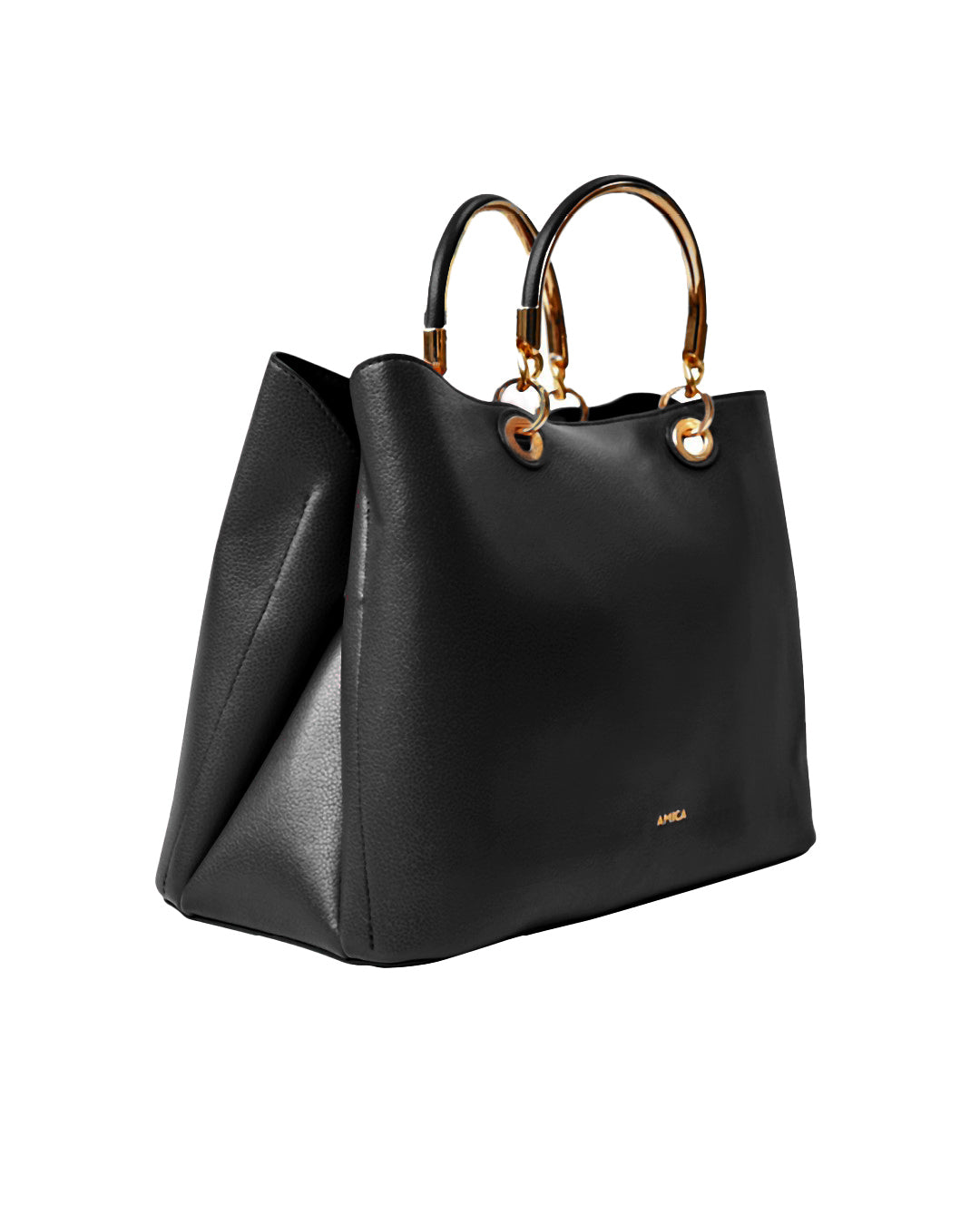 AMICA Emilia Black Ladies Handbag