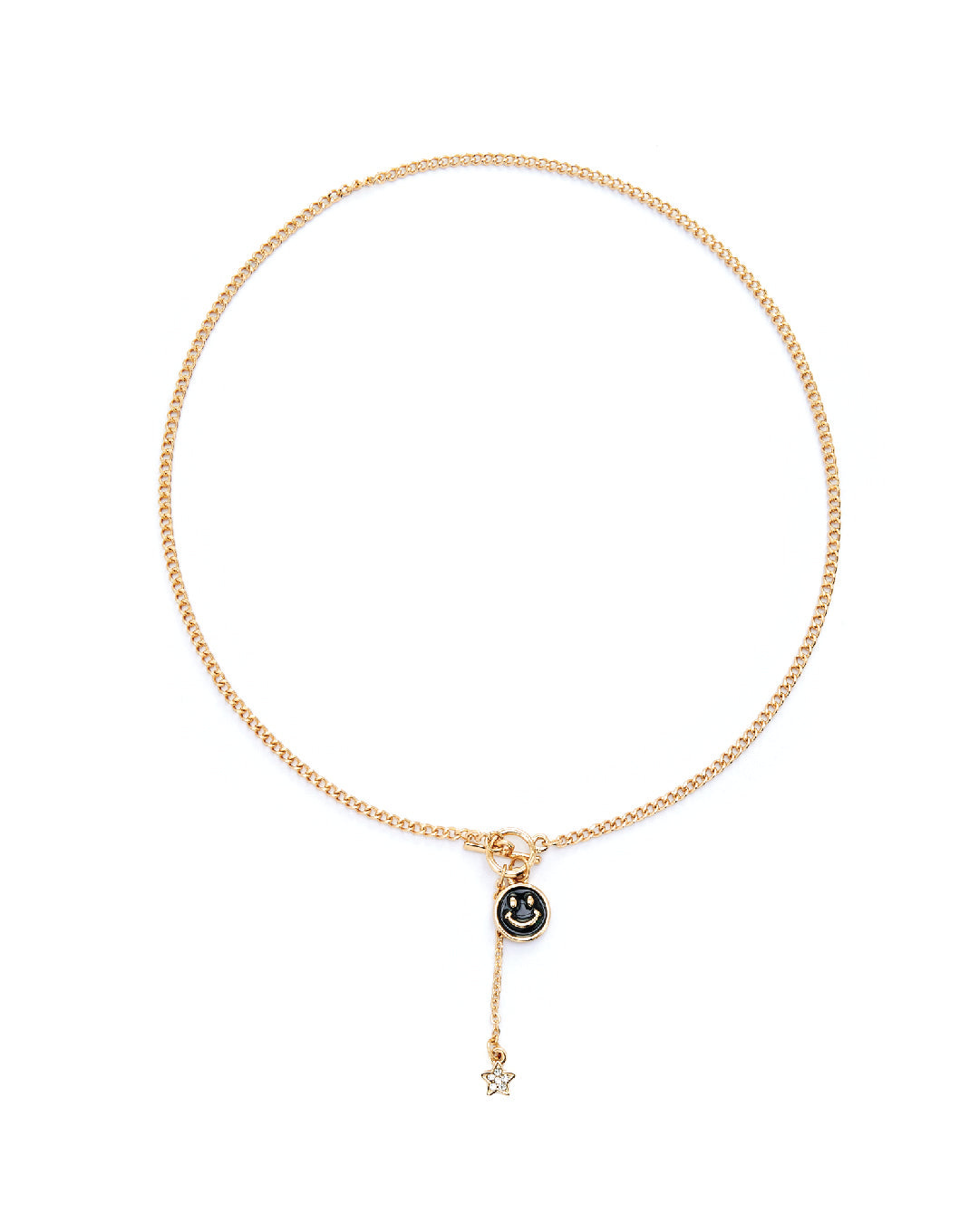 Amica Light Gold Metallic Gold-Plated chain