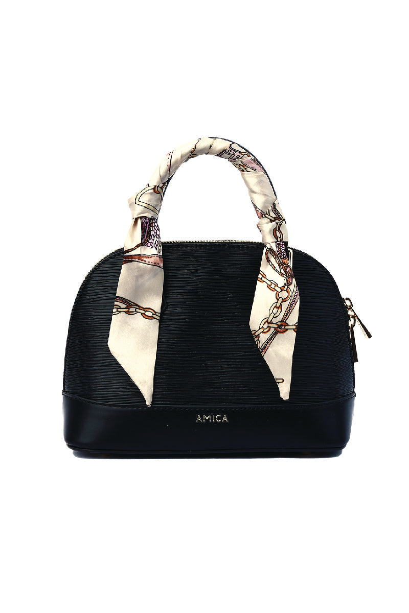 Amica Carla Black Ladies Mini Bag