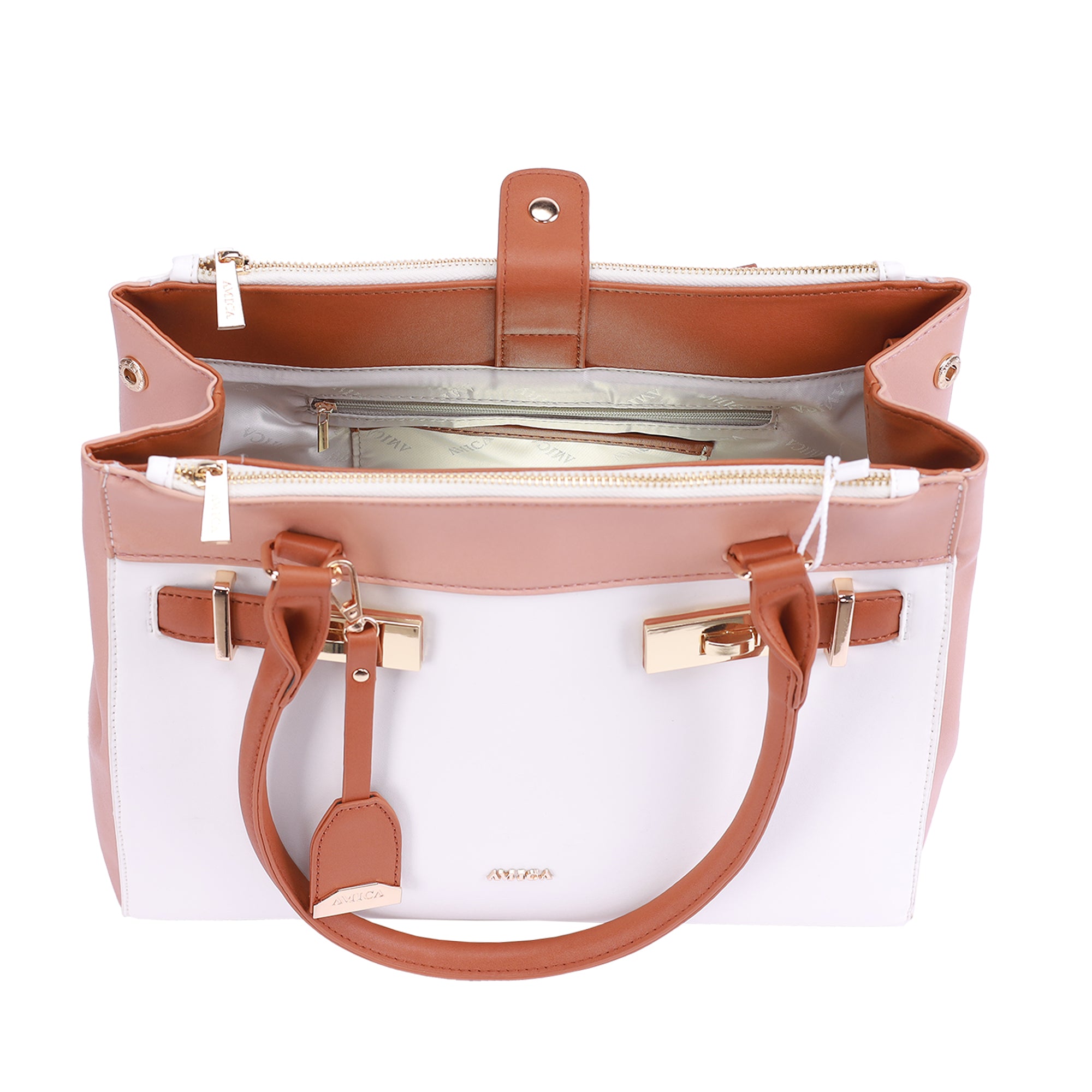 AMICA Bonita White Ladies Handbag