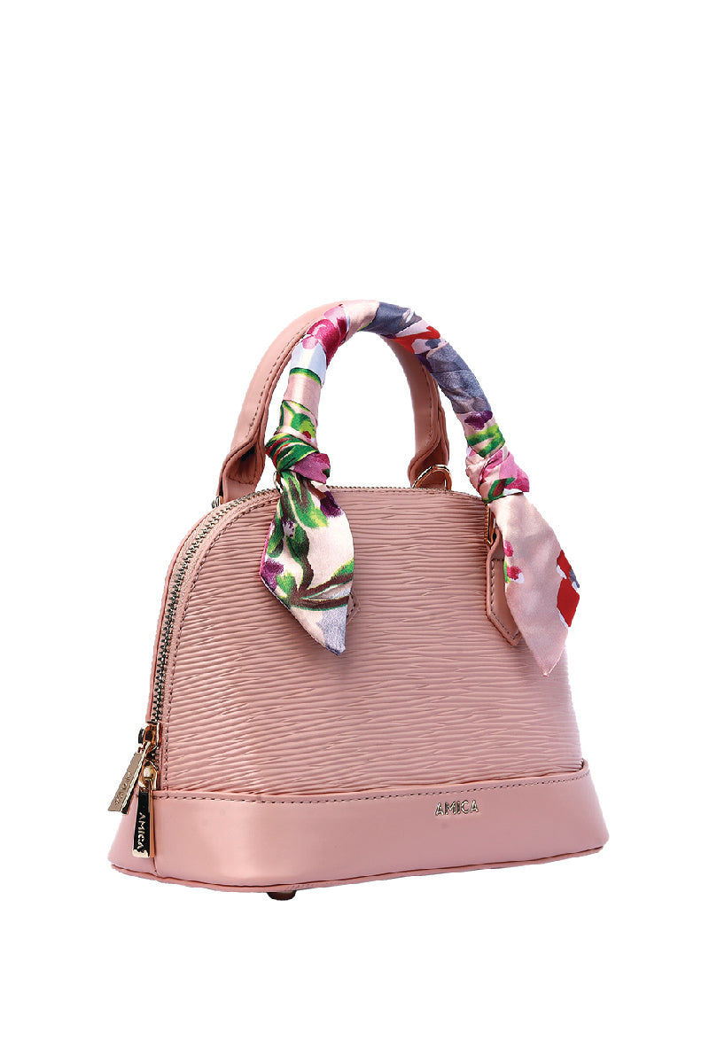 Amica Carla Nude Pink Ladies Mini Bag