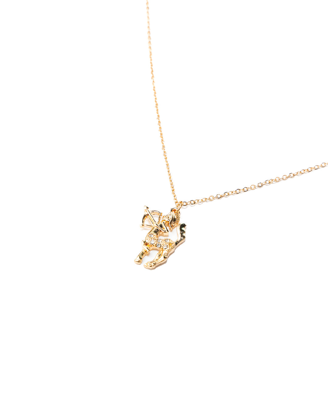 Amica Light Gold Metallic Gold-Plated Chain