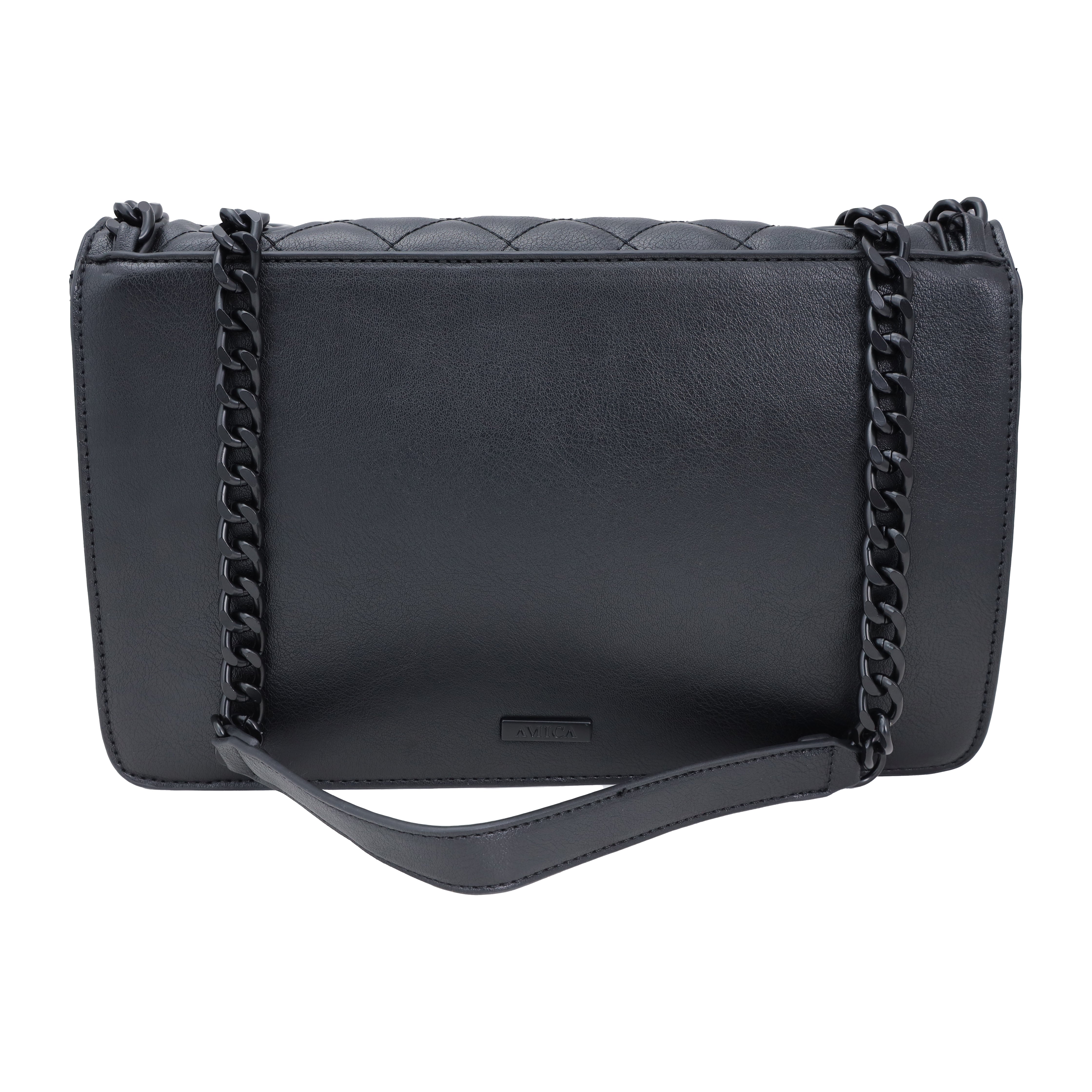 Amica Victoria Black Crossbody Bag