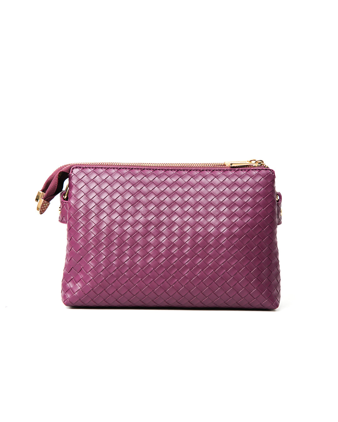 Amica Lucia Plum Red Crossbody Bag