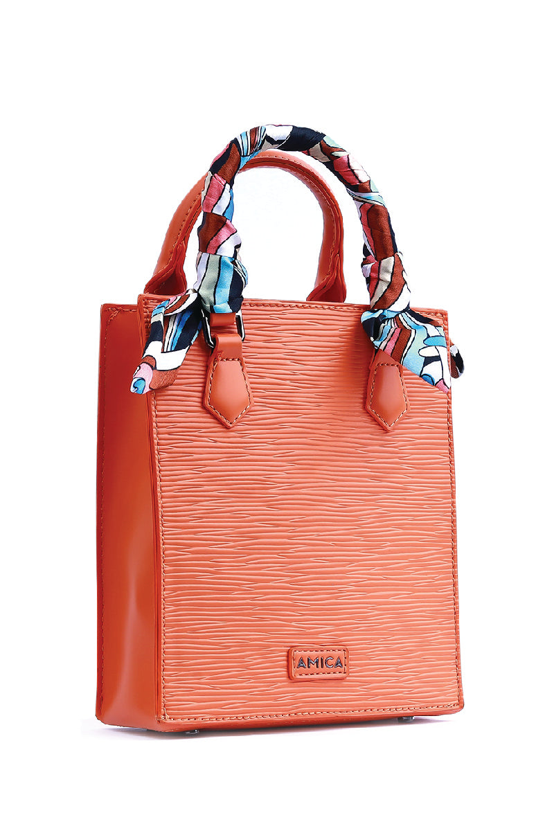 Amica Diana Burnt Orange Ladies Mini Bag