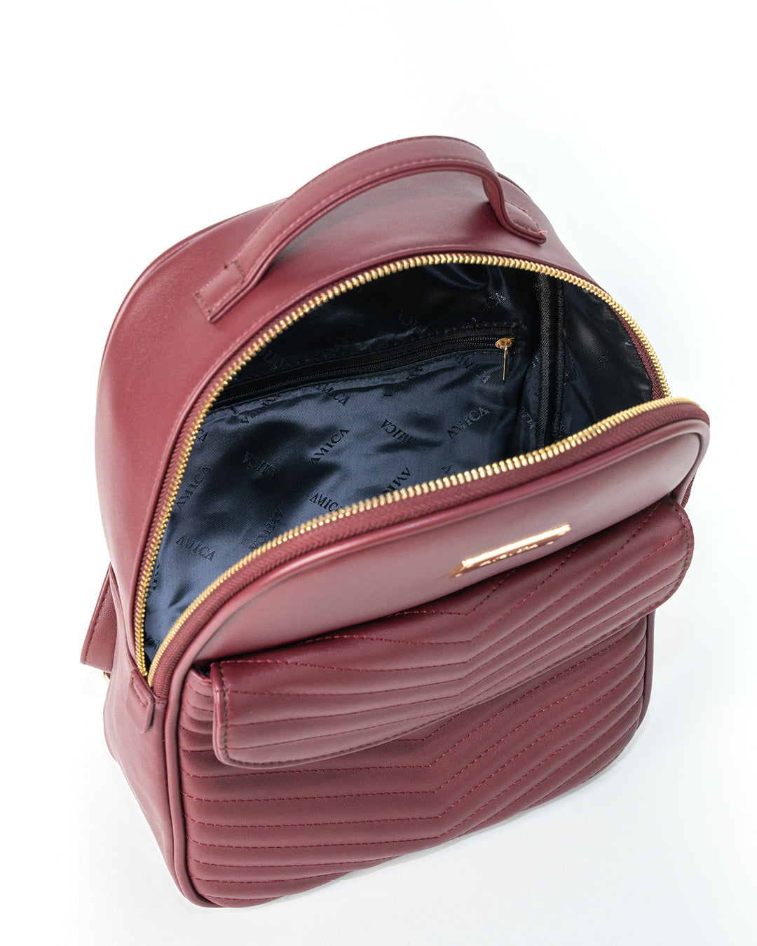 Amica Luz plum Red Backpacks