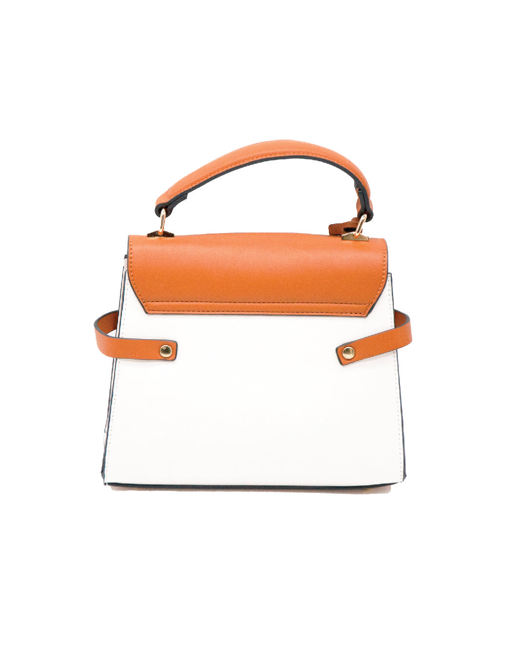 Amica Paola White/Tan Mini Bag